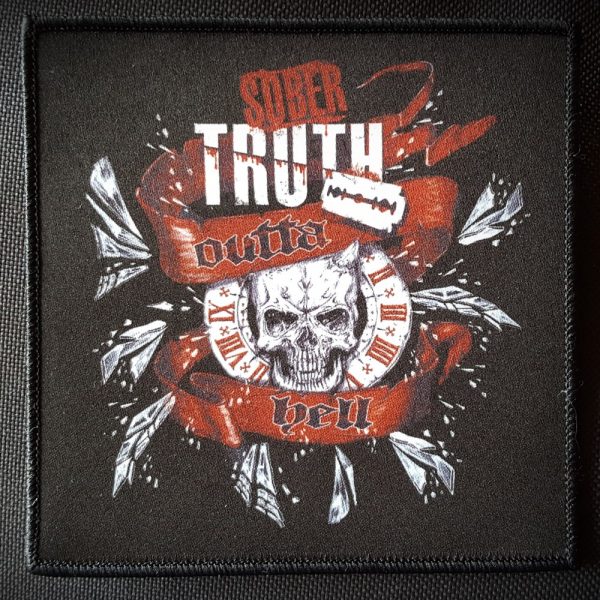Patch Outta Hell Skull Sober Truth